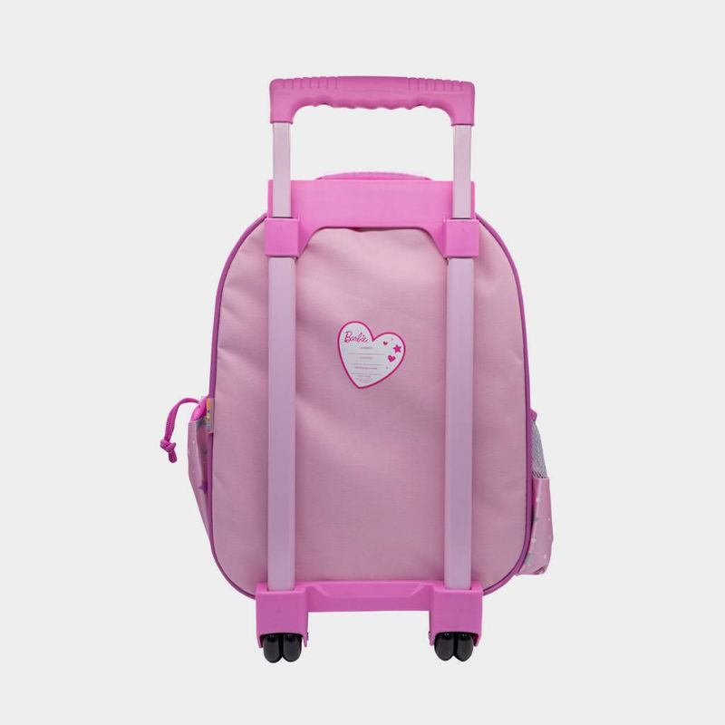 Maleta-Escolar-Childrens-Club-Infante-6Bar2000036-Barbie-Textil-ROSADO-Talla-Unica