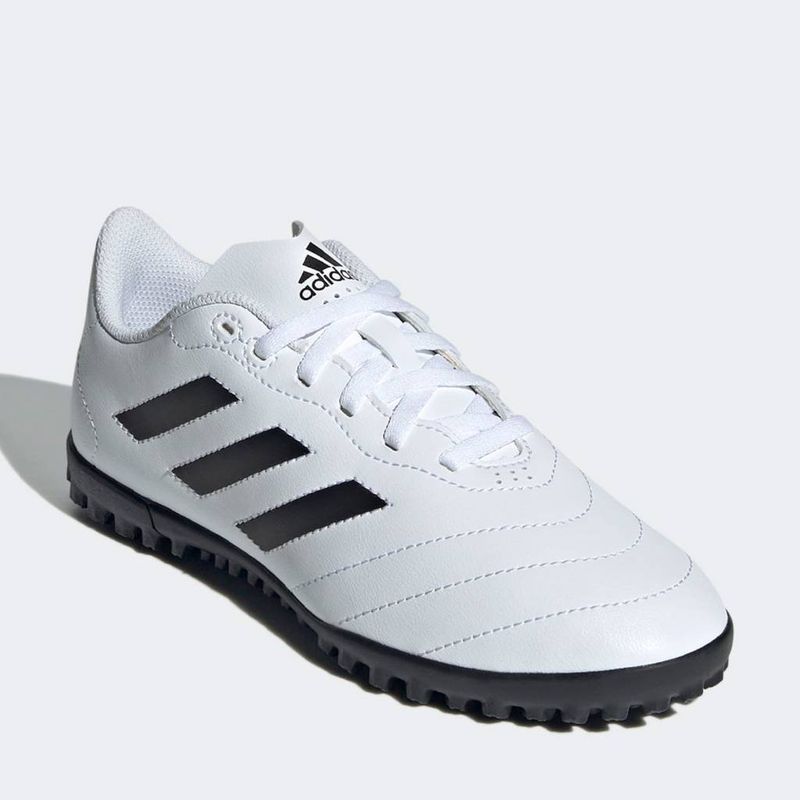 Zapatillas-Deportivo-Adidas-Junior-Hq4485-Goletto-Viii-Tf-J-Sintetico-BLANCO-3.5