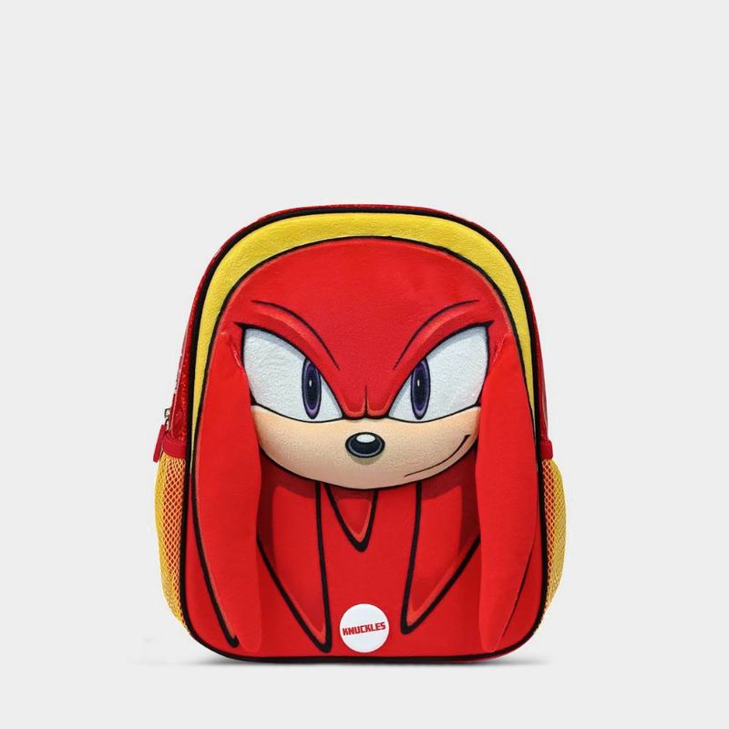 Mochila-Casual-Scool-Pre-Escolar-803891-Sonic-Sintetico-ROJO-Talla-Unica
