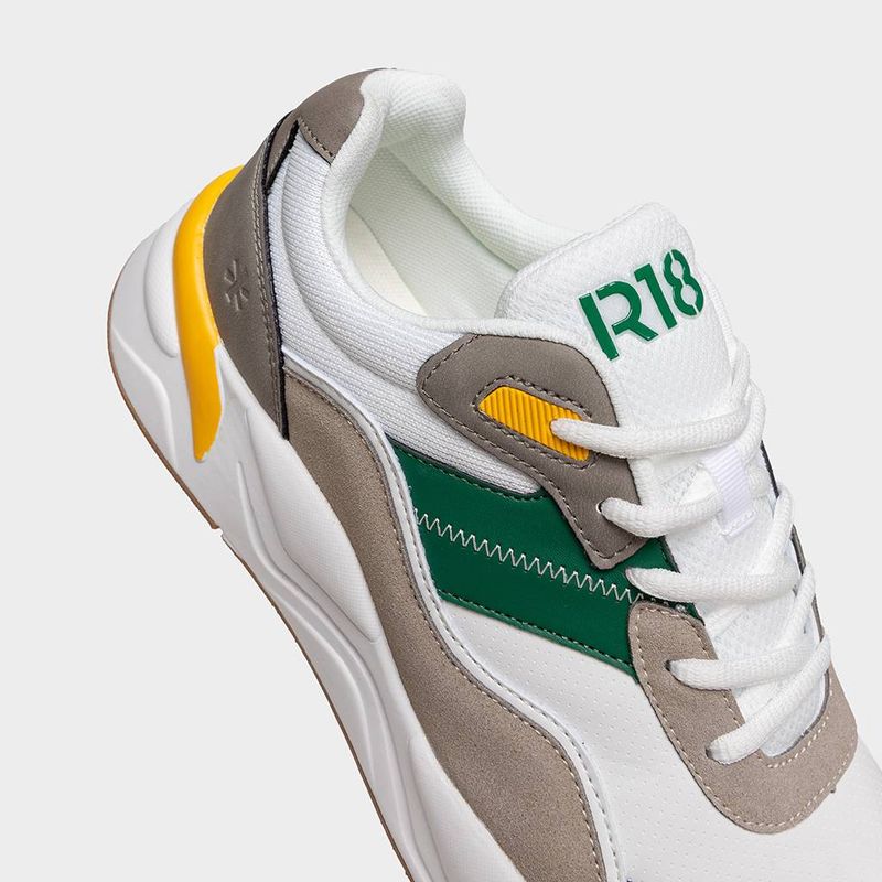 Zapatillas-Urbano-R18-Hombres-R18-Cd091--Suede-BLANCO-41