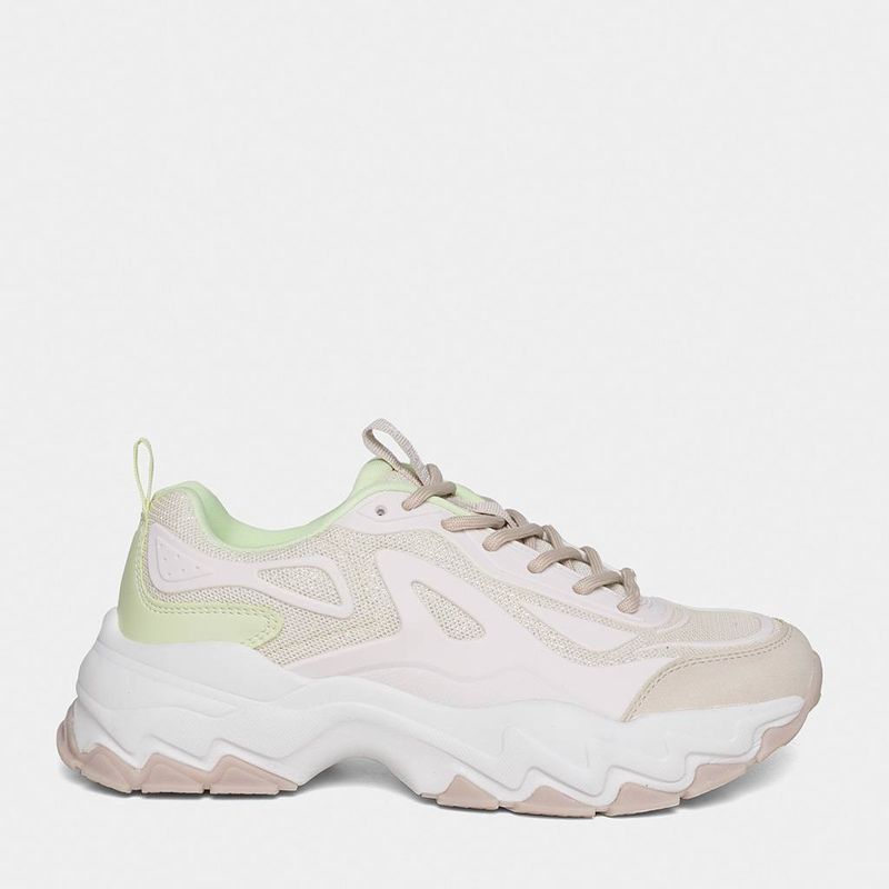 Zapatillas-Urbano-R18-Mujeres-R18-Cd098--Textil-BEIGE-40