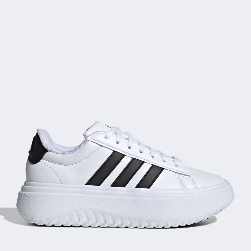 Zapatillas-Urbano-Adidas-Mujeres-Ie1092-Grand-Court-Platform-Sintetico-BLANCO-5.5