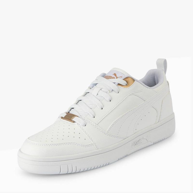 Zapatillas-Urbano-Puma-Mujeres-398254-01-Rebound-V6-Sintetico-BLANCO-4