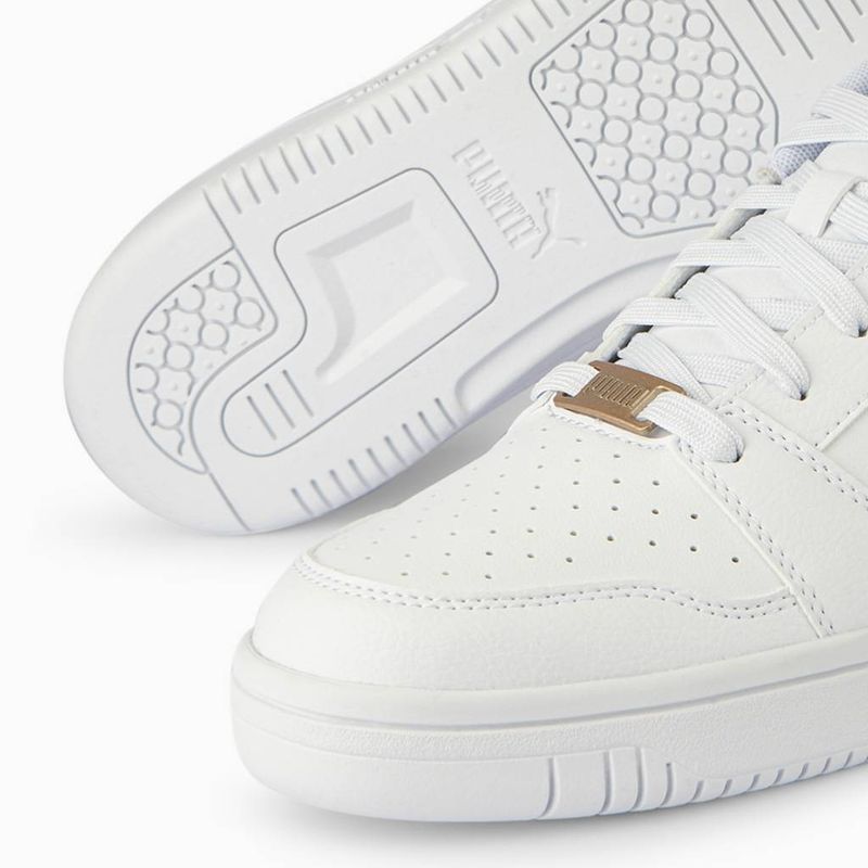 Zapatillas-Urbano-Puma-Mujeres-398254-01-Rebound-V6-Sintetico-BLANCO-4