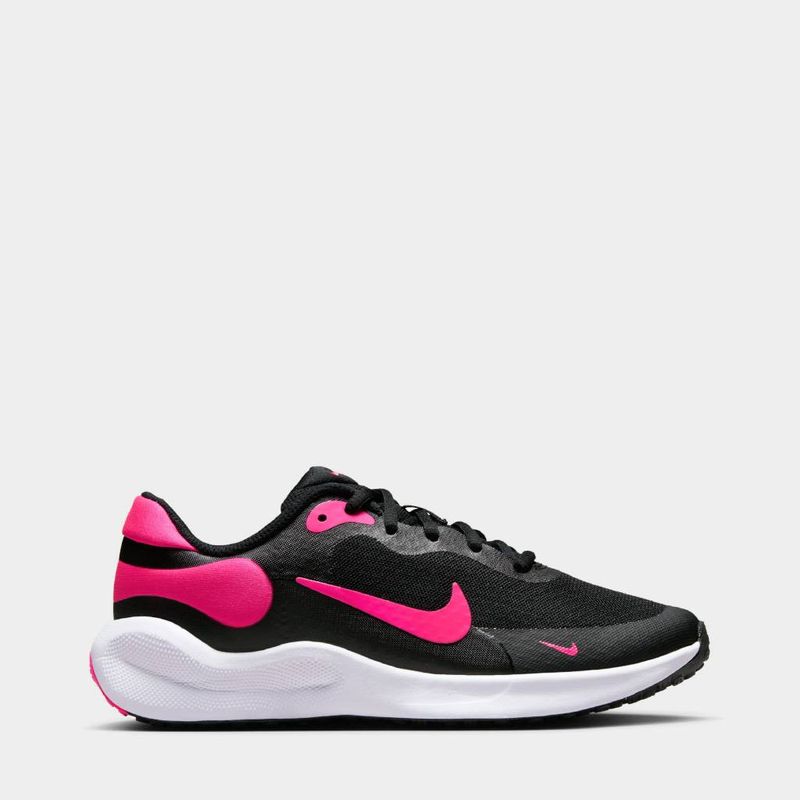 Zapatillas-Deportivo-Nike-Junior-Fb7689-002-Revolution-7-Gs-Sintetico-NEGRO-4