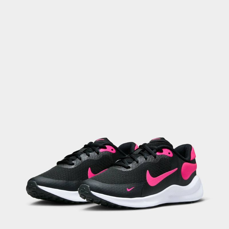 Zapatillas-Deportivo-Nike-Junior-Fb7689-002-Revolution-7-Gs-Sintetico-NEGRO-4