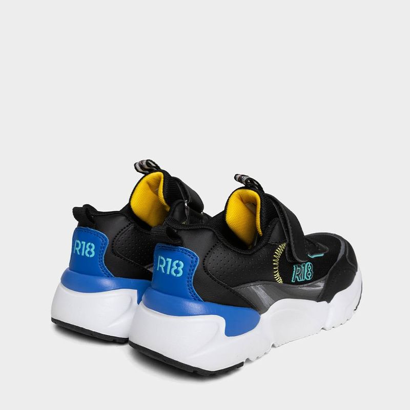 Zapatillas-Urbano-R18-Pre-Escolar-R18-Qy031--Textil-NEGRO-28