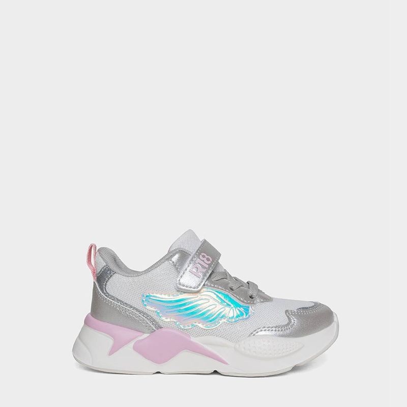 Zapatillas-Urbano-R18-Infante-R18-Qy040--Textil-BLANCO/PLATEADO-23-1