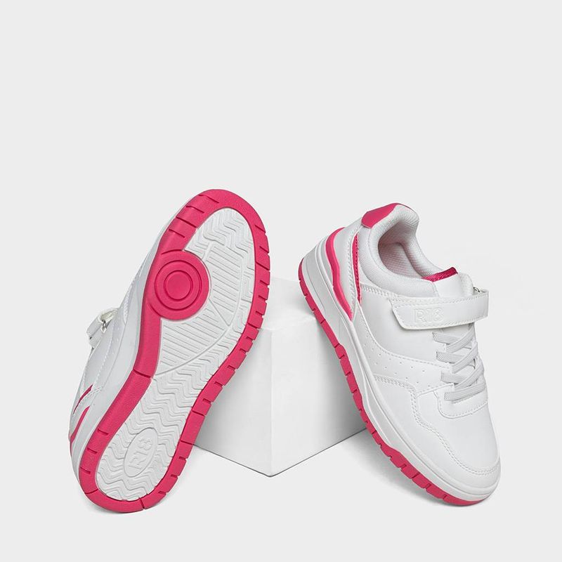Zapatillas-Urbano-R18-Pre-Escolar-R18-Xw014--Sintetico-BLANCO/FUCSIA-29-5