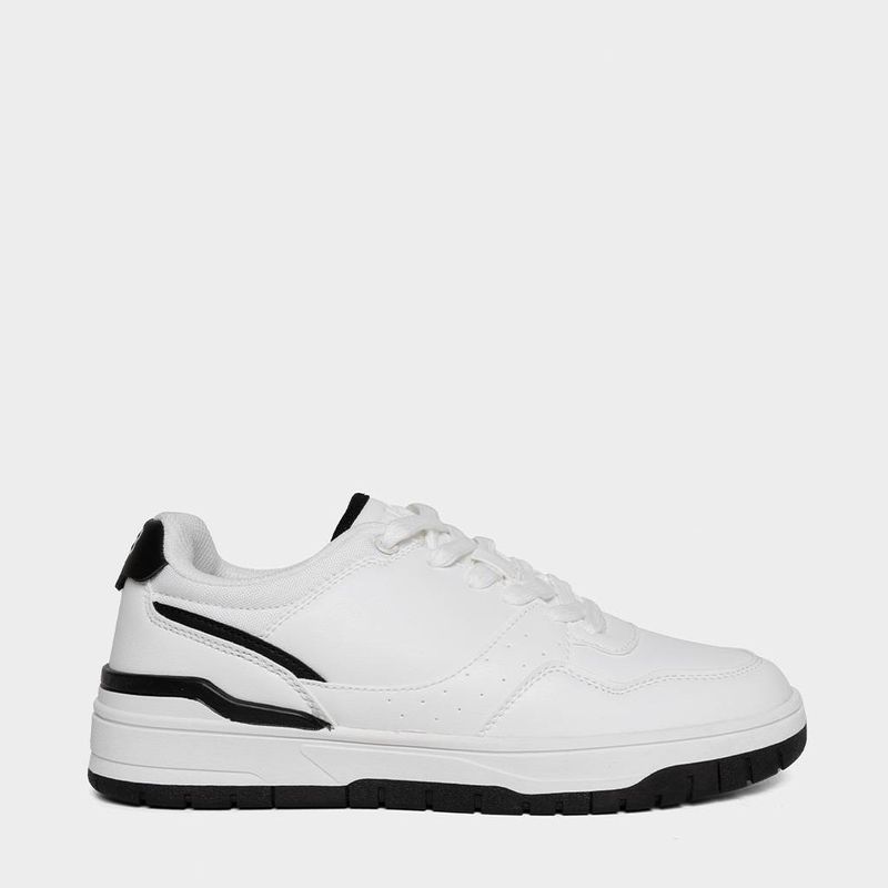 Zapatillas-Urbano-R18-Junior-R18-Xw015--Sintetico-BLANCO-NEGRO-36
