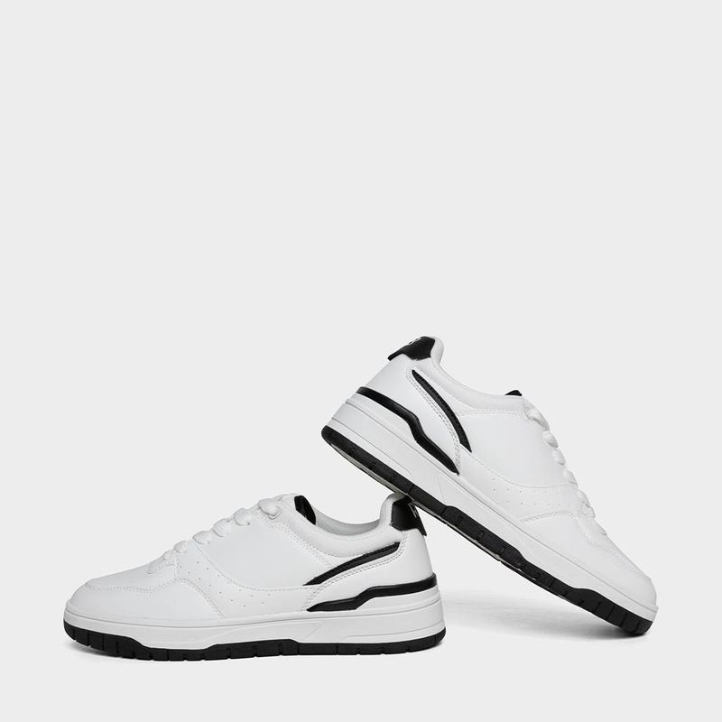 Zapatillas-Urbano-R18-Junior-R18-Xw015--Sintetico-BLANCO-NEGRO-36