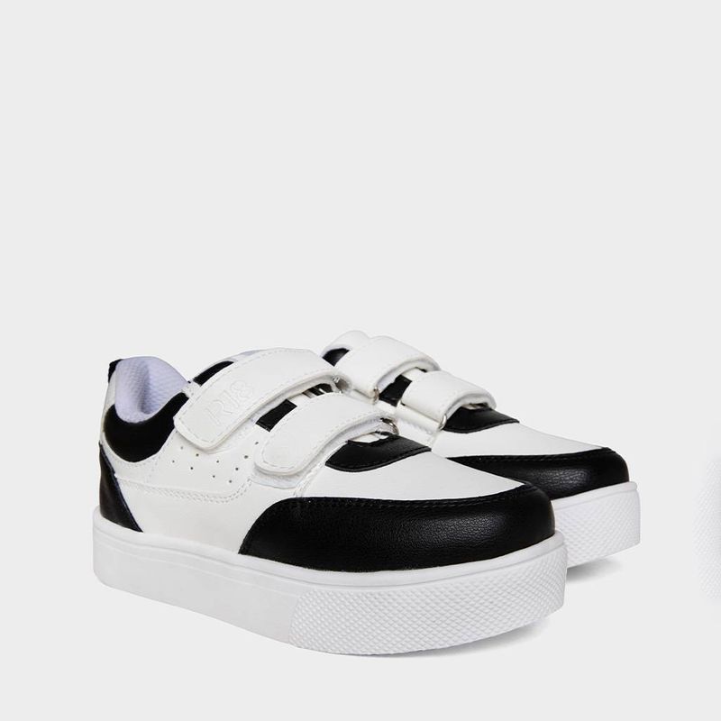 Zapatillas-Urbano-R18-Pre-Escolar-R18-Lc003--Sintetico-BLANCO-NEGRO-29