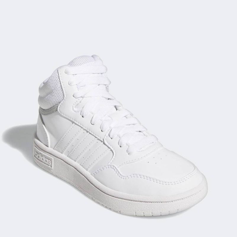Zapatillas-Urbano-Adidas-Pre-Escolar-Gw0401-Hoops-3_0-Mid-K-Sintetico-BLANCO-11