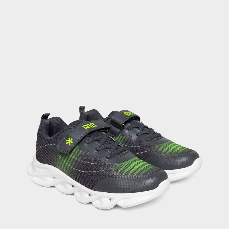 Zapatillas-Urbano-R18-Pre-Escolar-R18-Qy056--Textil-GRIS-VERDE-28