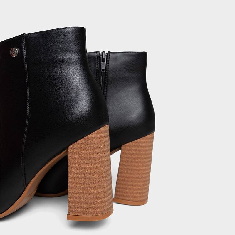 Botines-Casual-Footloose-Mujeres-Fs-035-Winny-Pu-NEGRO-38