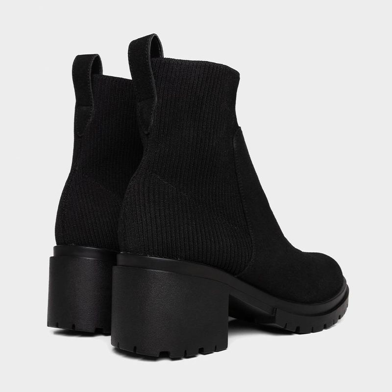 Botines-Casual-Footloose-Mujeres-Flk-005-Milan-Microfibra-NEGRO-35