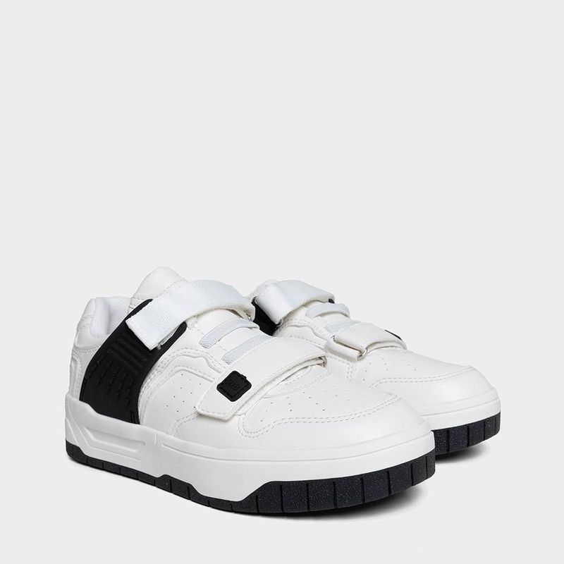 Zapatillas-Urbano-R18-Pre-Escolar-R18-Xw019--Sintetico-BLANCO-NEGRO-32