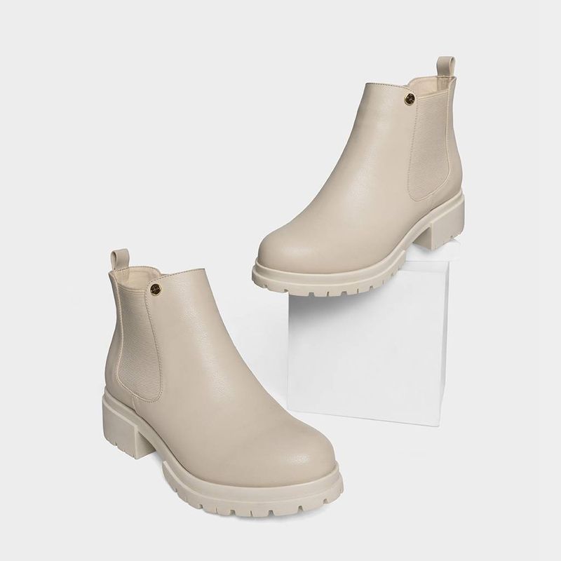 Botines-Casual-Footloose-Mujeres-Flk-007-Venecia-Pu-HUESO-36