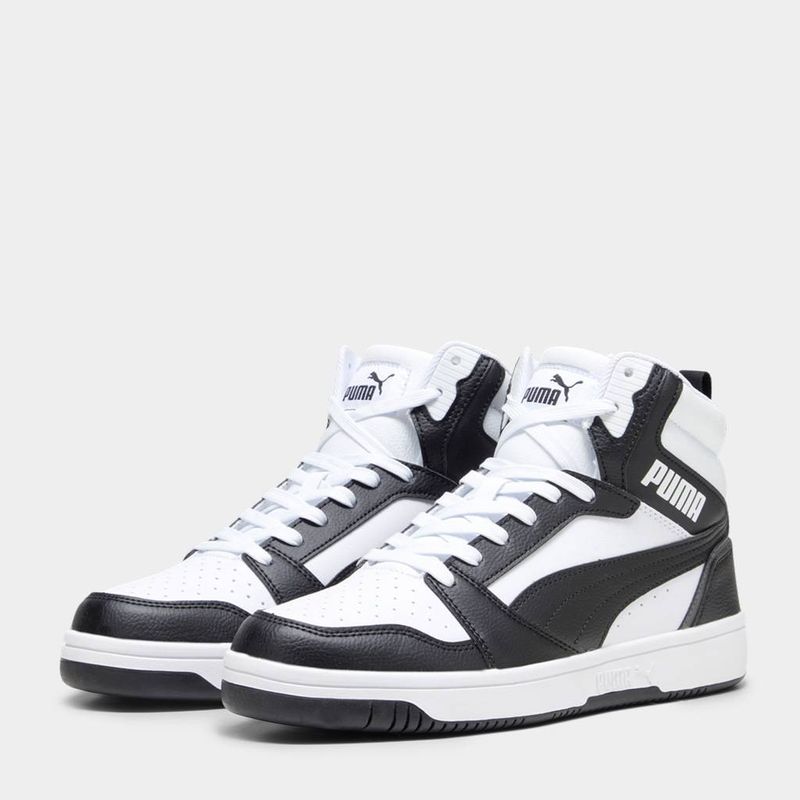 Zapatillas-Urbano-Puma-Hombres-392326-01-Rebound-V6-Sintetico-NEGRO-BLANCO-7.5