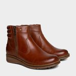 Botines-Casual-Top-Model-Mujeres-Td-022-Clariel-Cuero-MARRON-36