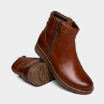 Botines-Casual-Top-Model-Mujeres-Td-022-Clariel-Cuero-MARRON-36