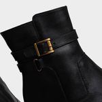 Botines-Casual-Top-Model-Mujeres-Tbk-020-Rosella-Cuero-NEGRO-36