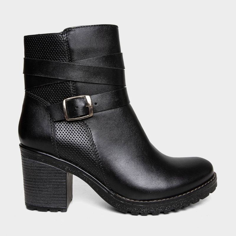 Botines-Casual-Top-Model-Mujeres-Td-023-Ornela-Cuero-NEGRO-35