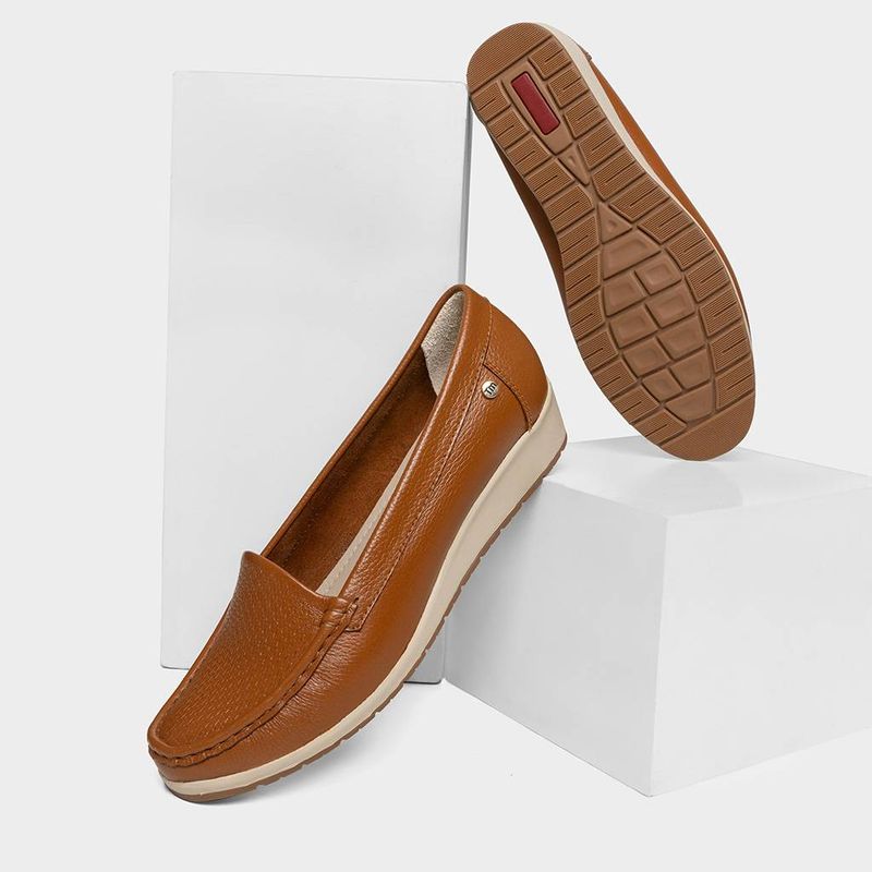 Zapatos-Casual-Top-Model-Mujeres-Tmc-029-Beca-Cuero-MARRON-37
