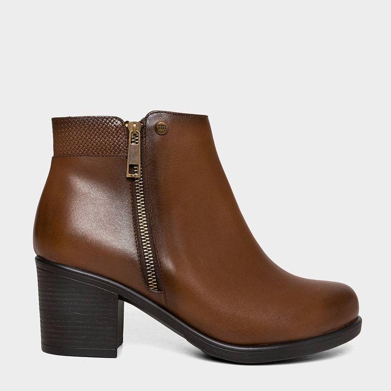 Botines-Casual-Top-Model-Mujeres-Tms-006-Adri-Cuero-MARRON-35