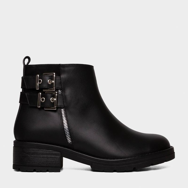 Botines-Casual-Footloose-Mujeres-Fds-015-Norma-Pu-NEGRO-36