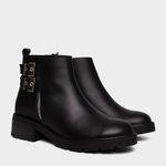 Botines-Casual-Footloose-Mujeres-Fds-015-Norma-Pu-NEGRO-36