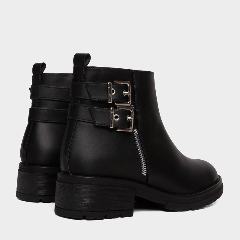 Botines-Casual-Footloose-Mujeres-Fds-015-Norma-Pu-NEGRO-36