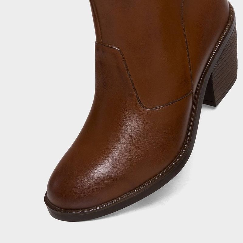 Botines-Casual-Top-Model-Mujeres-Tds-001-Andy-Cuero-MARRON-35