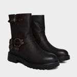 Botines-Casual-Footloose-Mujeres-Fch-Rs029-Valen-Microfibra-NEGRO-36