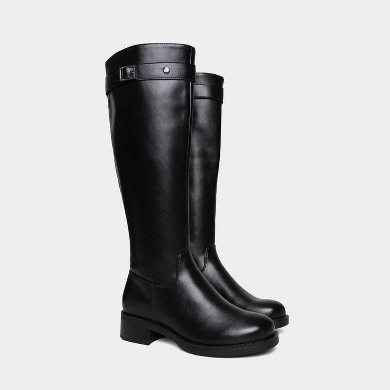 Botas-Casual-Footloose-Mujeres-Fch-Hs65-Rosmery-Pu-NEGRO-35