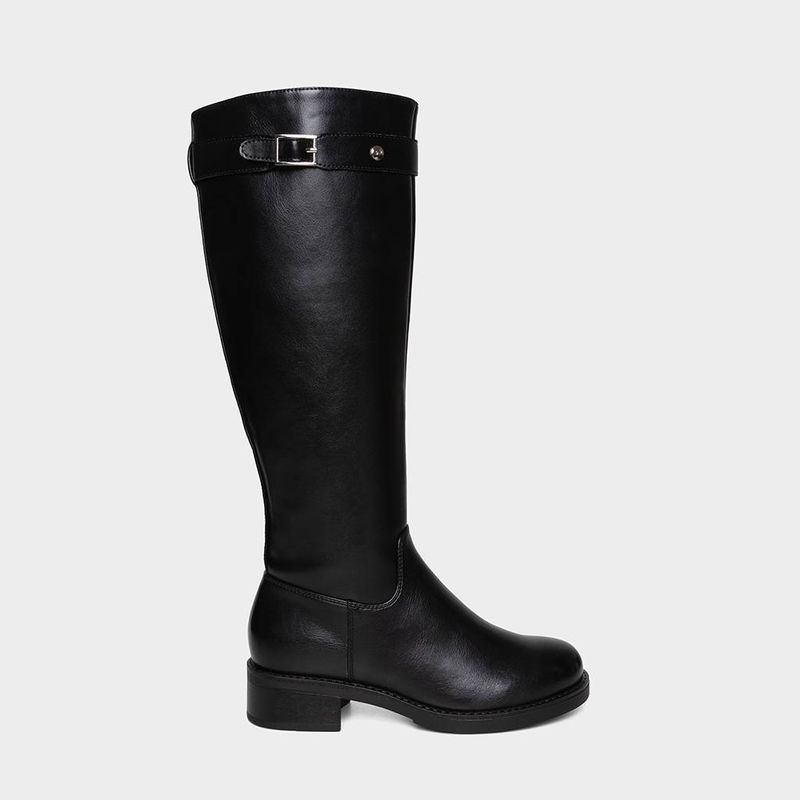 Botas-Casual-Footloose-Mujeres-Fch-Hs65-Rosmery-Pu-NEGRO-37