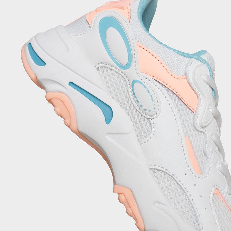 Zapatillas-Urbano-R18-Mujeres-R18-Kh017--Textil-BLANCO-ROSADO-38