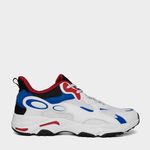 Zapatillas-Urbano-R18-Hombres-R18-Kh006--Textil-BLANCO-AZUL-ROJO-44