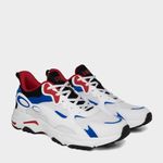 Zapatillas-Urbano-R18-Hombres-R18-Kh006--Textil-BLANCO-AZUL-ROJO-44