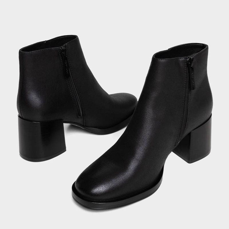 Botines-Casuales-Footloose-Mujeres-Fch-Hs71-Nayla-Microfibra-NEGRO-37