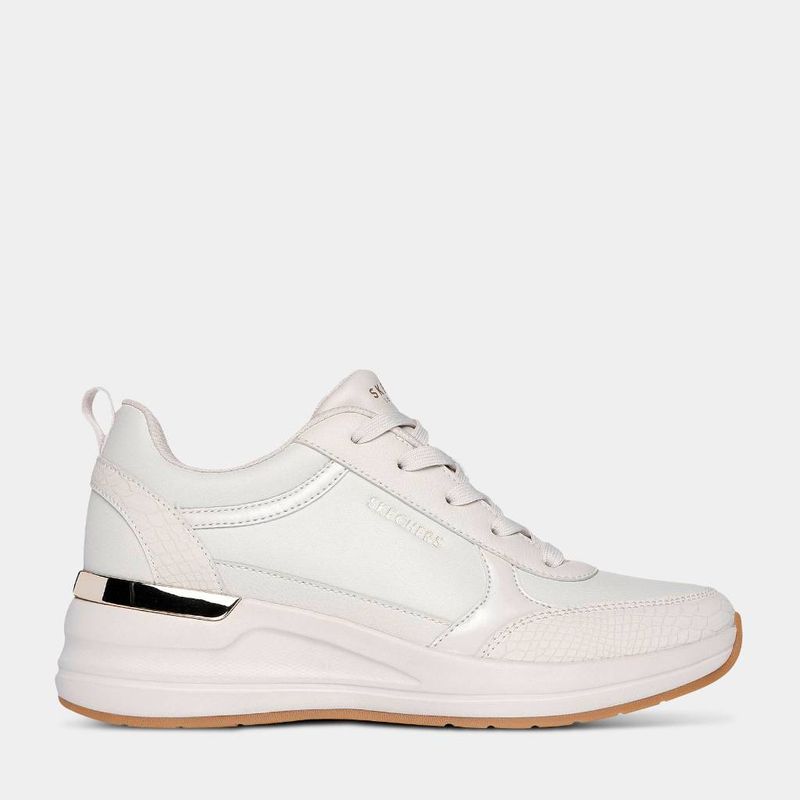 Zapatillas-Urbanas-Skechers-Mujeres-177345-Ofwt-Billion-2-Fine-Shine-BLANCO-6.5
