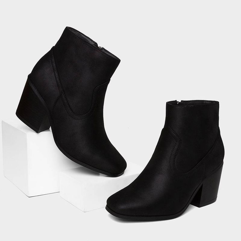 Botines-Casuales-Footloose-Mujeres-Fch-Jn007-Caro-Microfibra-NEGRO-36