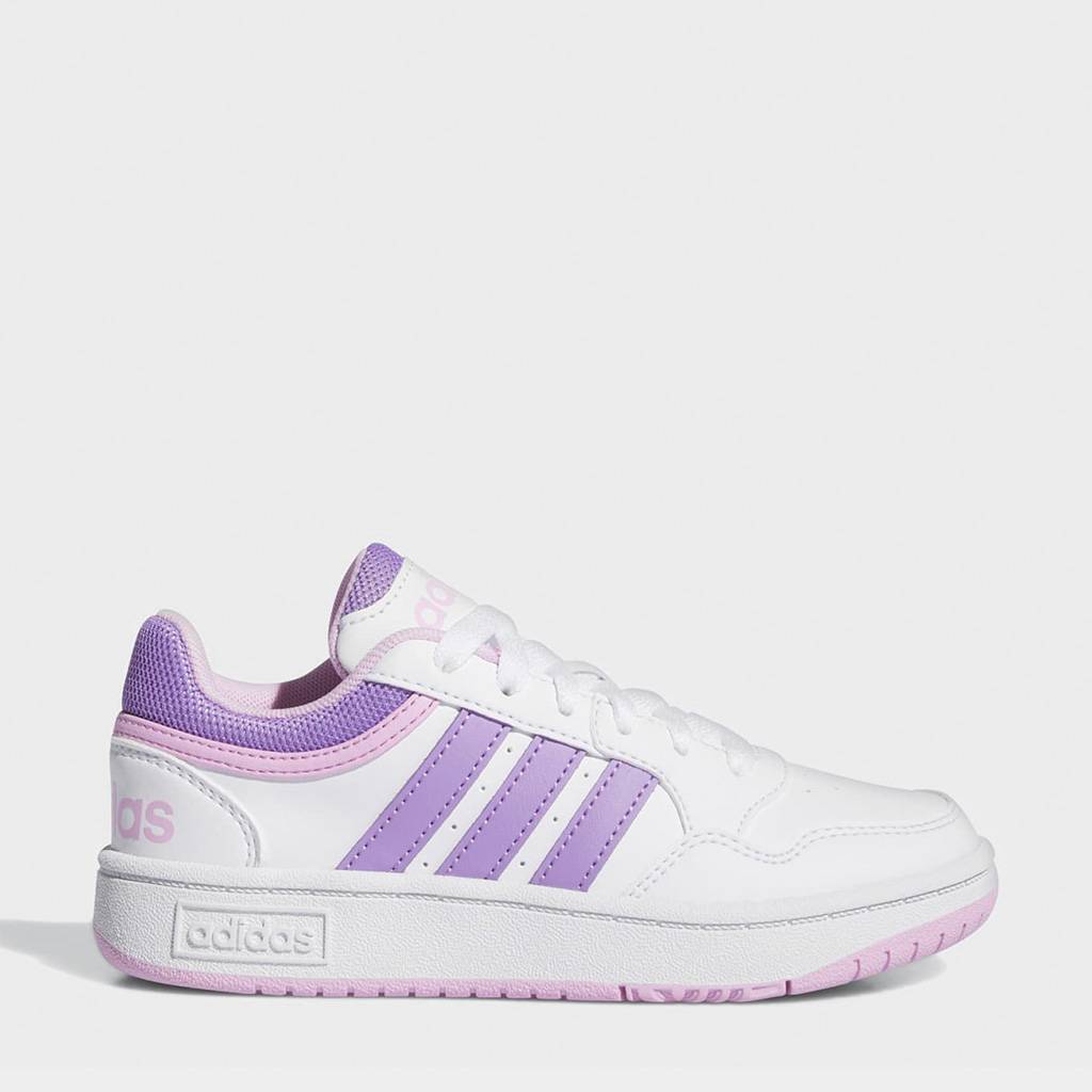 Adidas blancos con morado hotsell