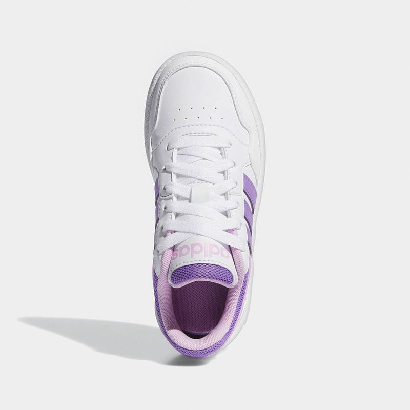 Zapatillas-Urbanas-Adidas-Junior-Ig3832-Hoops-3_0-K-BLANCO-MORADO-6