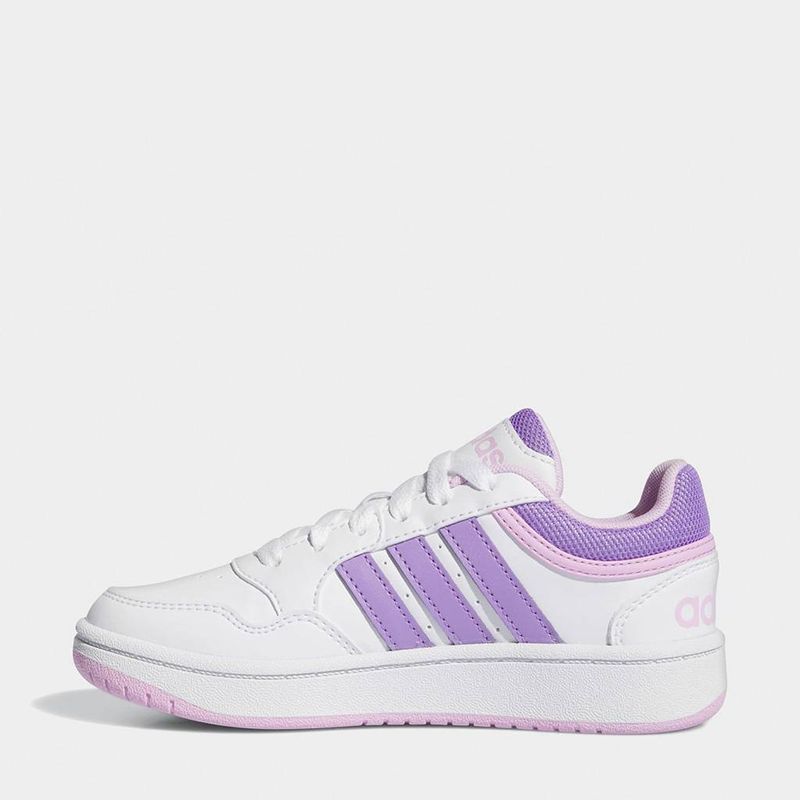 Zapatillas-Urbanas-Adidas-Junior-Ig3832-Hoops-3_0-K-BLANCO-MORADO-6