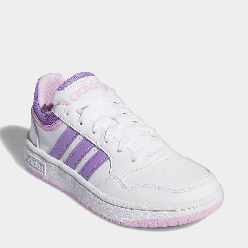 Zapatillas-Urbanas-Adidas-Junior-Ig3832-Hoops-3_0-K-BLANCO-MORADO-6