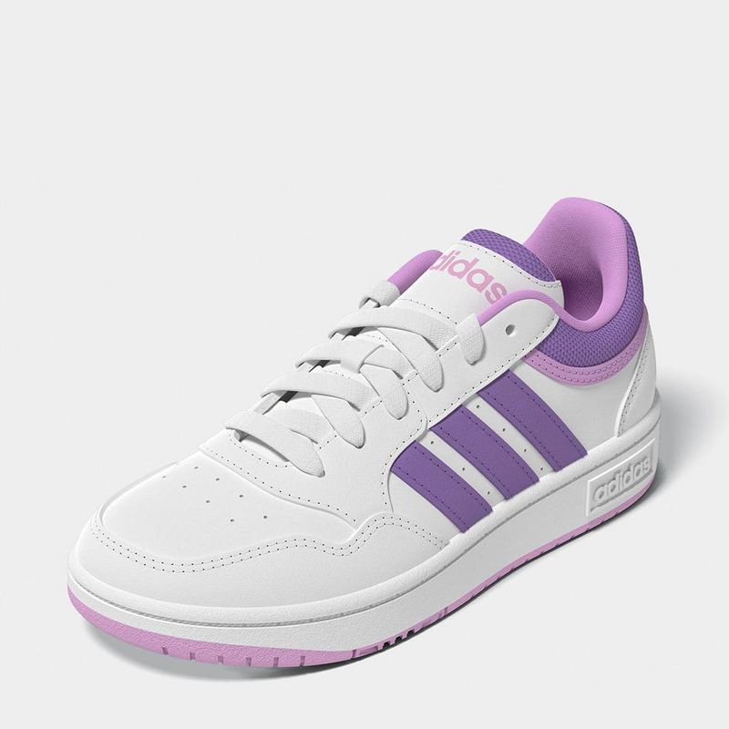 Zapatillas-Urbanas-Adidas-Junior-Ig3832-Hoops-3_0-K-BLANCO-MORADO-6