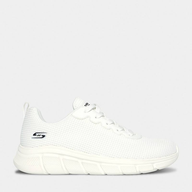Zapatillas-Deportivas-Skechers-Mujeres-117346-W-Bobs-Sport-B-Flex-BLANCO-6.5
