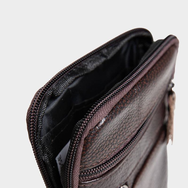 Morral-Casual-Footloose-Hombres-Fch-M008--Cuero-MARRON-Talla-Unica