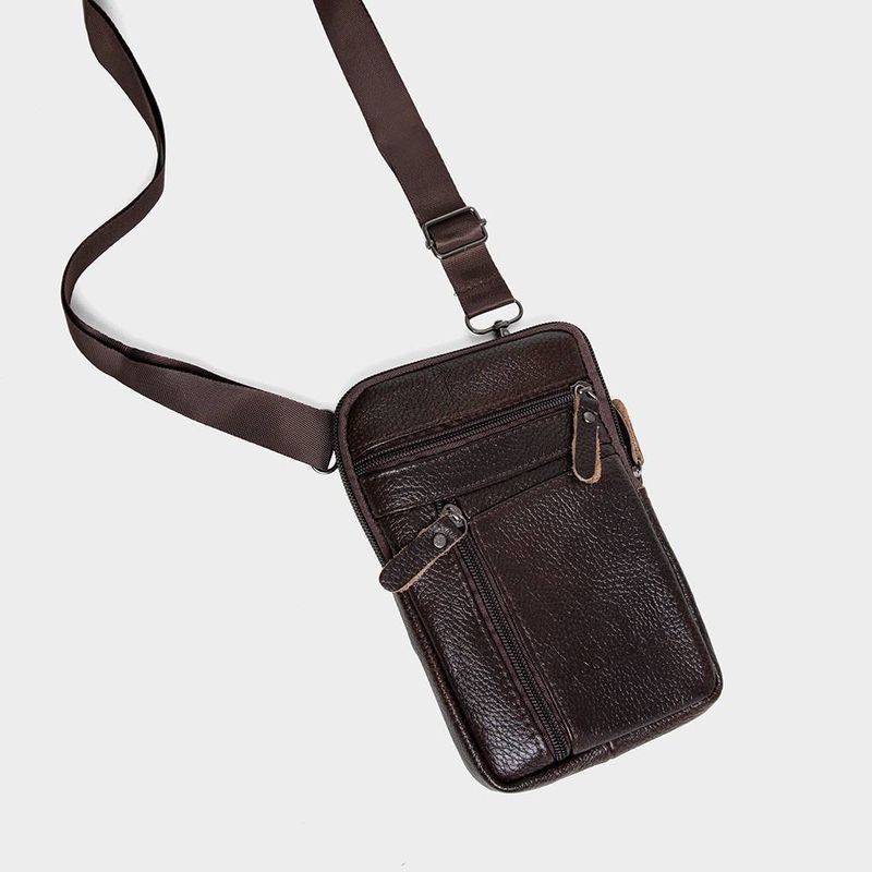 Morral-Casual-Footloose-Hombres-Fch-M008--Cuero-MARRON-Talla-Unica